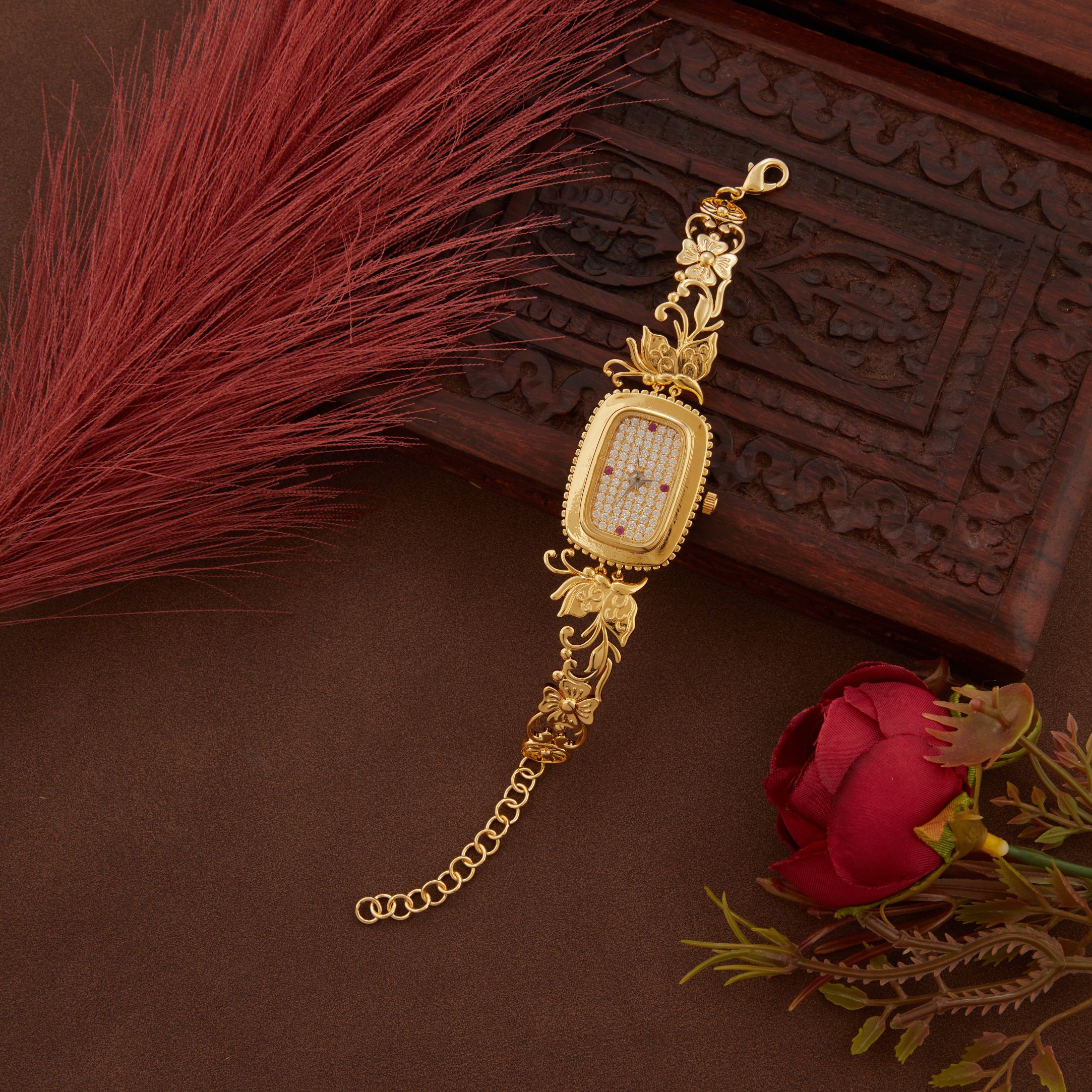 Golden Ritz Regalia wrist watch