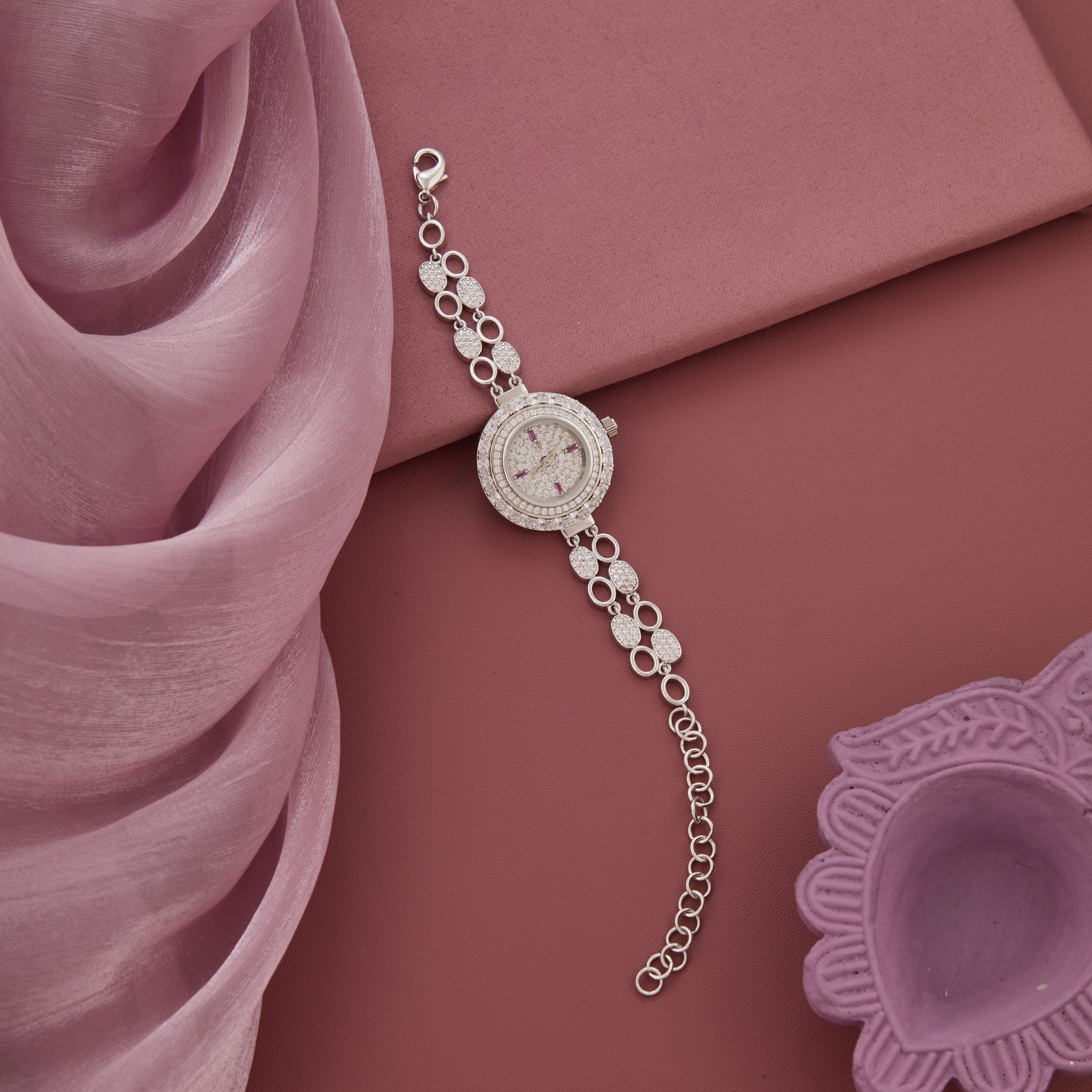 Allure diamond wrist watch