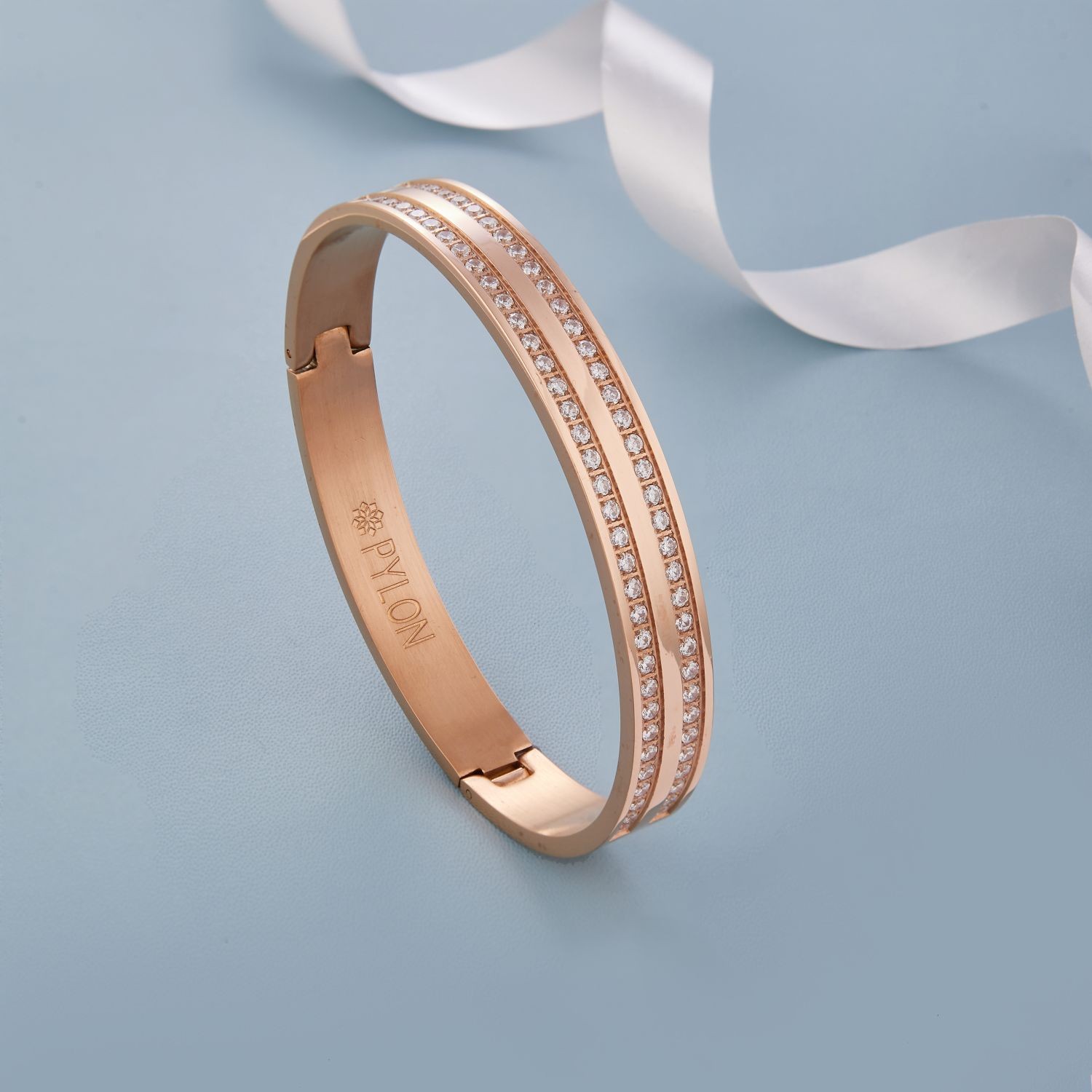 Roseate dual luminary Bracelet