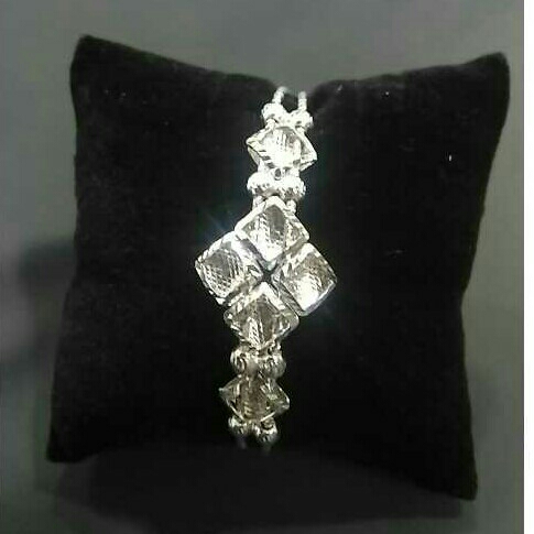 Ladies Silver Designer Bracelet