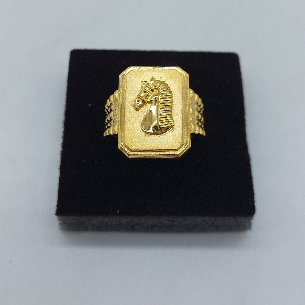 Gold Horse Ring