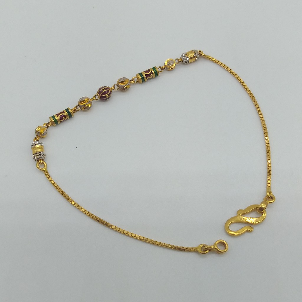 Gold ladies bracelet or lucky