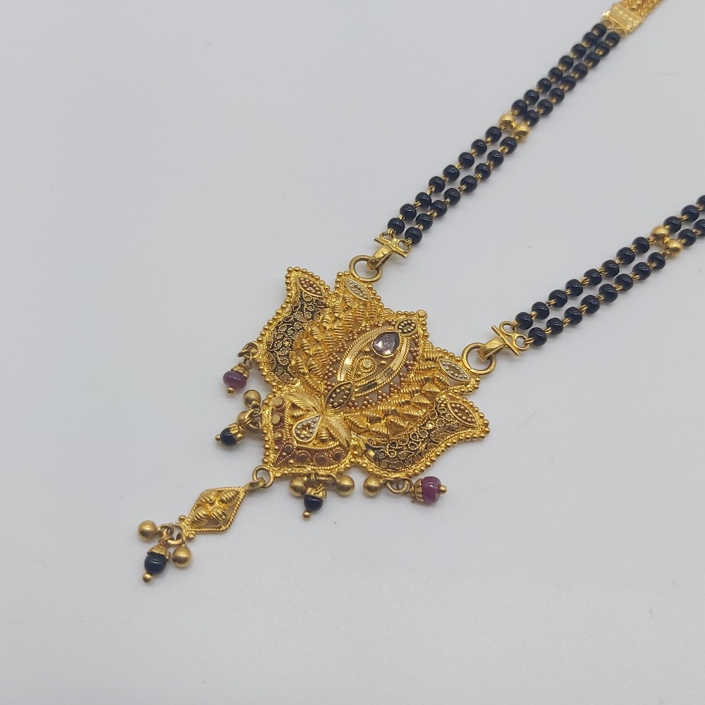 Antique look bridal mangalsutra