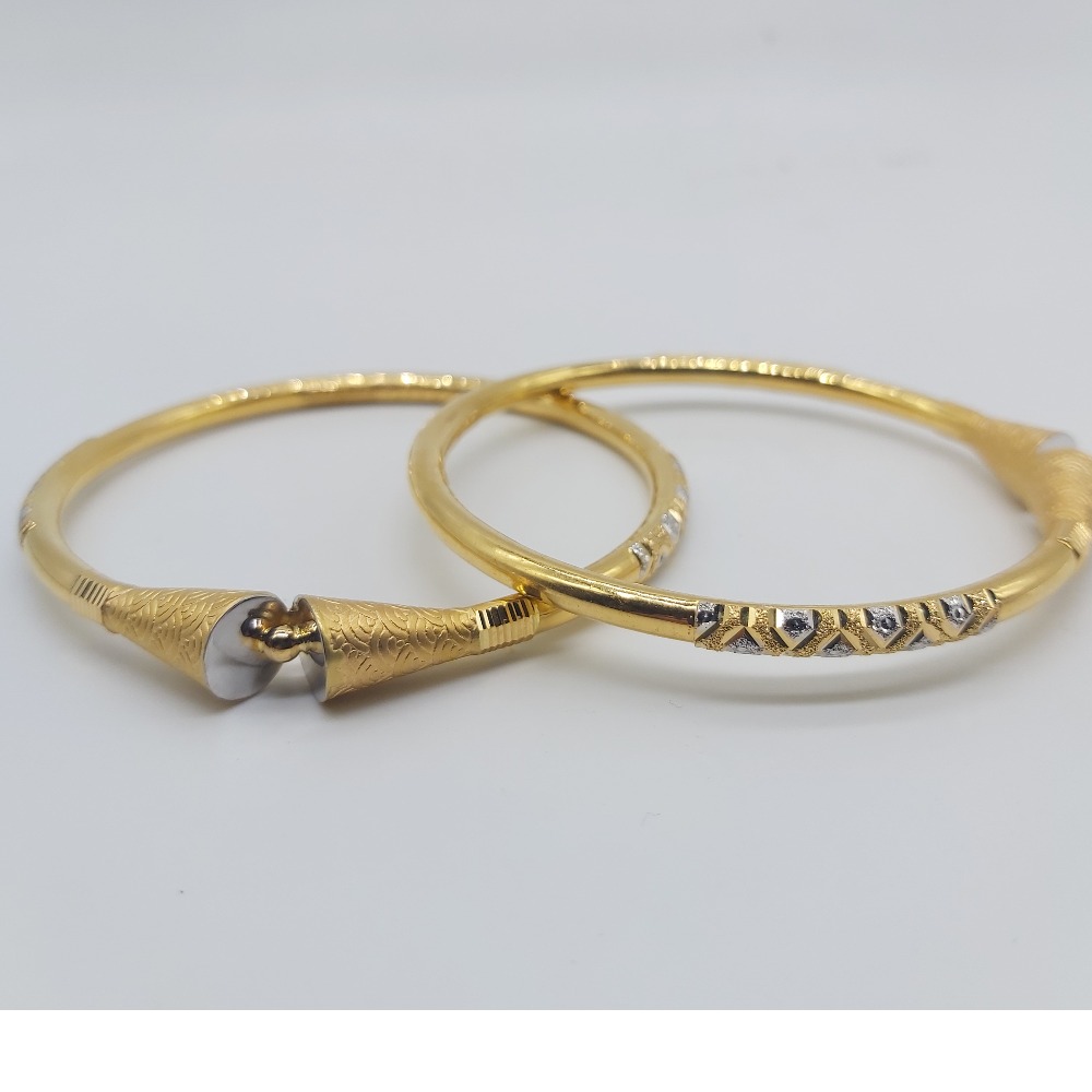 Gold stylish fancy bangles