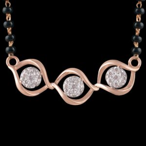 18kt rose gold designer diamond fancy mangalstra