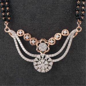 18kt rose gold designer diamond fancy mangalstra