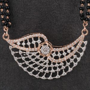 18kt rose gold designer diamond fancy mangalstra