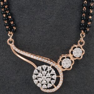 18kt rose gold designer diamond fancy mangalstra