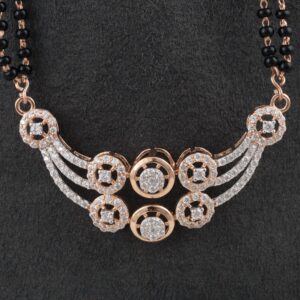 18kt rose gold designer diamond fancy mangalstra