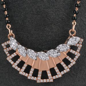 18kt rose gold designer diamond fancy mangalstra