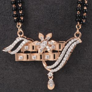 18kt rose gold designer diamond fancy mangalstra