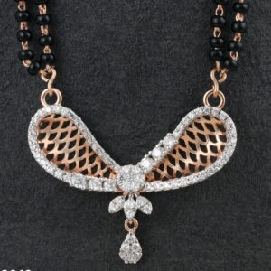 18kt rose gold drop shaped diamond mangalstra