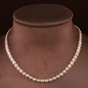 18kt designer diamond necklace