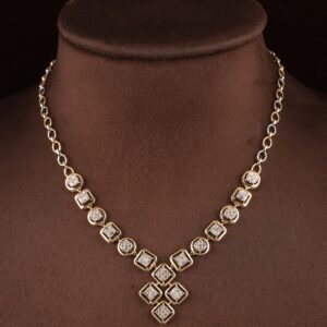 18kt designer diamond necklace