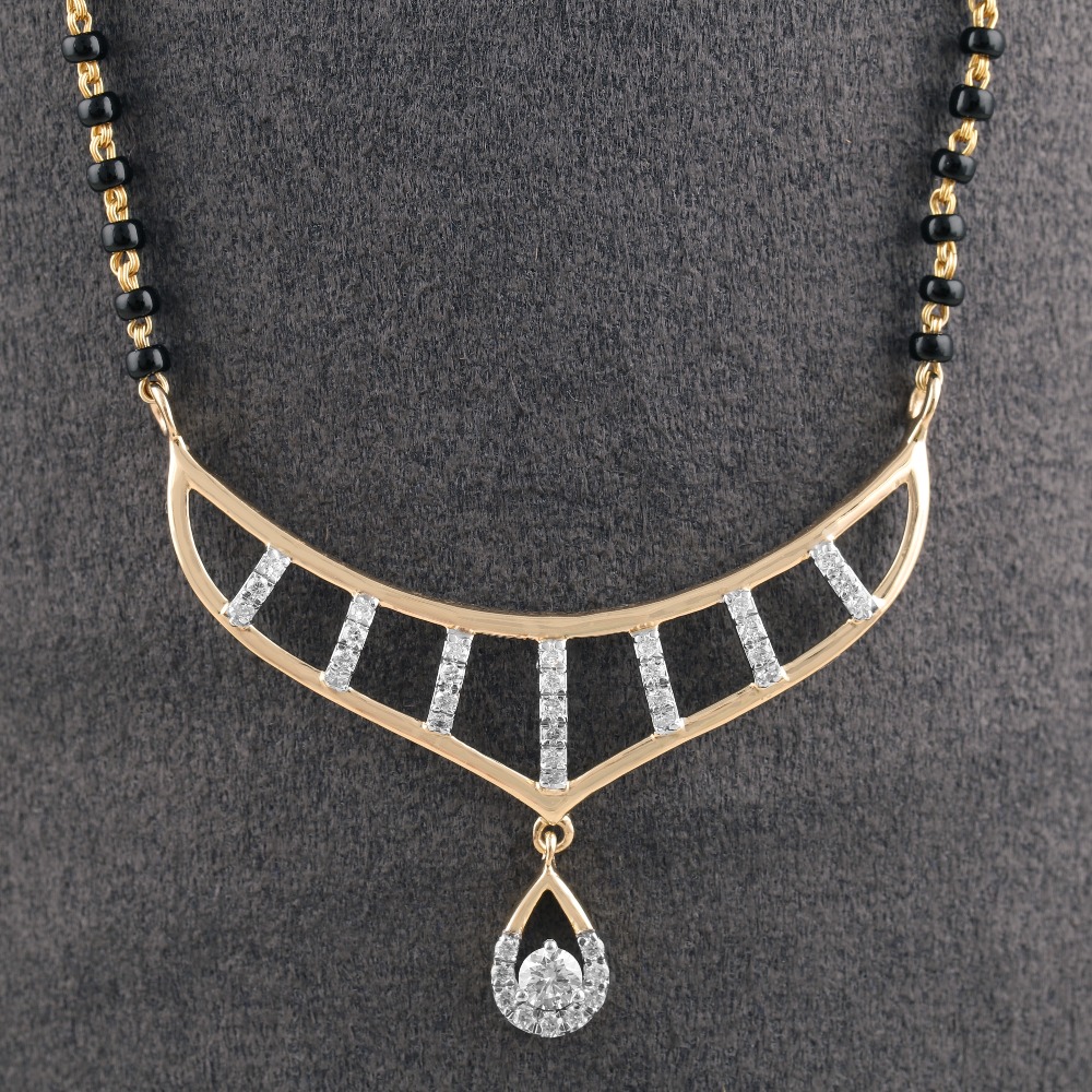 18kt yellow gold drop shaped diamond mangalstra