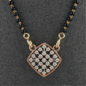 18kt yellow gold designer diamond mangalstra