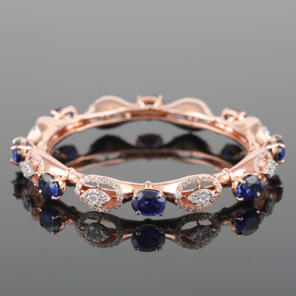 18Kt Gold Flair Diamond Bracelet