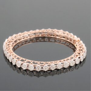 18Kt Gold Stylish Diamond Bracelet