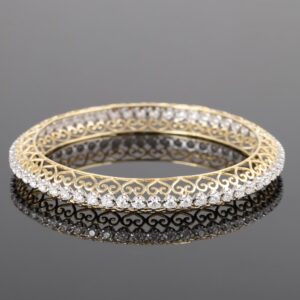 18Kt Gold Dazzling Diamond Bracelet