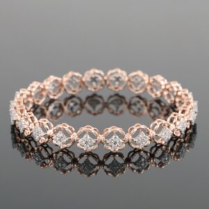 18Kt Gold Elegant Diamond Bracelet
