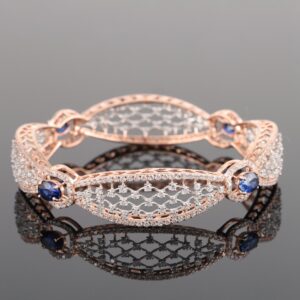 18Kt Gold Trending Diamond Bracelet
