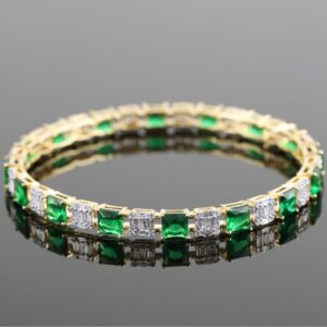 18Kt Gold Graceful Diamond Bracelet