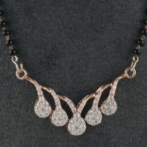18Kt Gold Fancy Diamond Mangalsutra