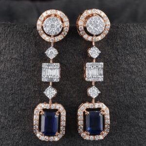 18Kt Gold Gorgeous Diamond Earring