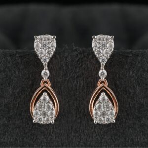 18Kt Gold Glam Diamond Earring