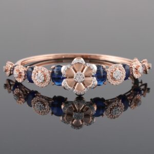 18Kt Gold Fine Design Diamond Bracelet