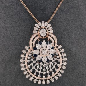 18K Gold Classic Diamond Pendant