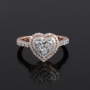 18K Gold Royal Diamond Ring