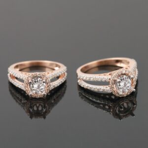 18K Gold Stylish Diamond Ring