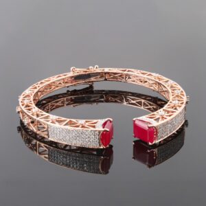 18K Gold Classy Diamond Bracelet