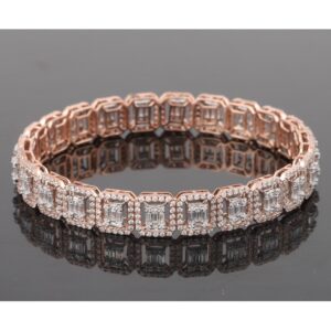18K Gold Pretty Diamond Bracelet