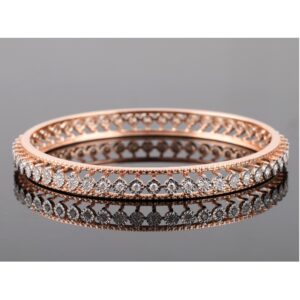 18K Gold Gold Plated Diamond Bracelet