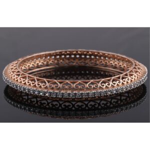 18K Gold Unique Diamond Bracelet