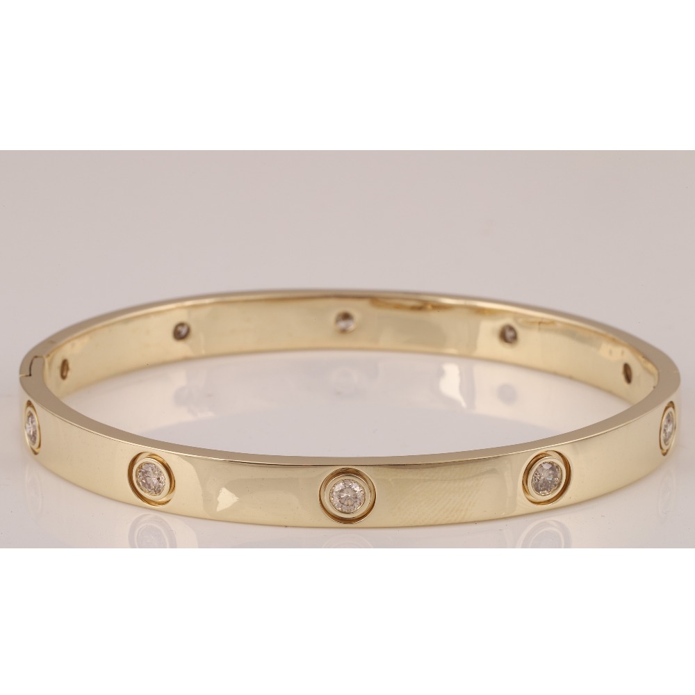 18KT Gold Classy Diamond Bracelet