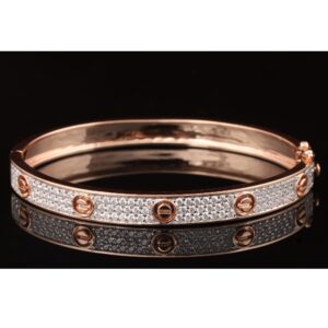 18KT Gold Dazzling Diamond Bracelet