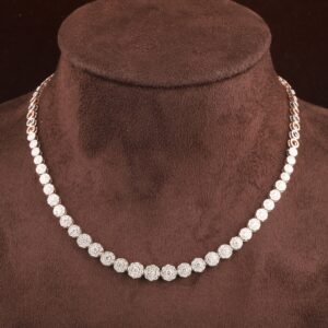 18KT Gold Flair Diamond Necklace