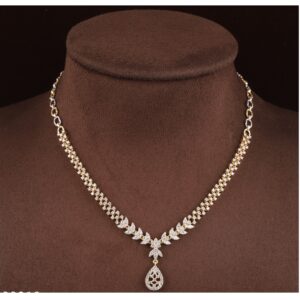 18KT Gold Graceful Diamond Necklace