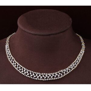 18KT Gold Fancy Diamond Necklace