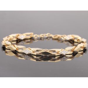 18KT Gold Fancy Diamond Bracelet