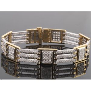 18KT Gold Dazzling Diamond Bracelet