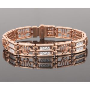 18KT Gold Classic Diamond Bracelet