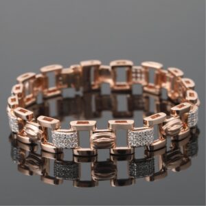 18KT Gold Dazzling Diamond Bracelet