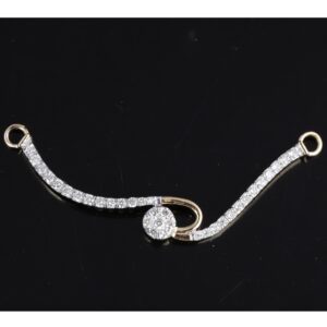 18kt Gold Attractive diamond mangalstra