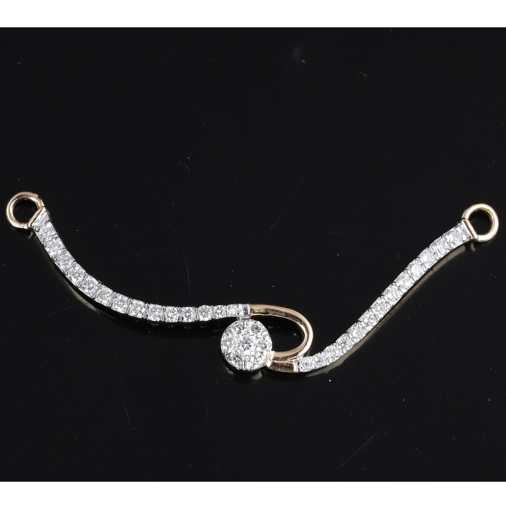 18kt Gold Attractive diamond mangalstra