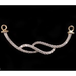 18kt gold classic diamond mangalsutra