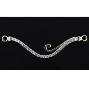 18kt delicate diamond mangalsutra